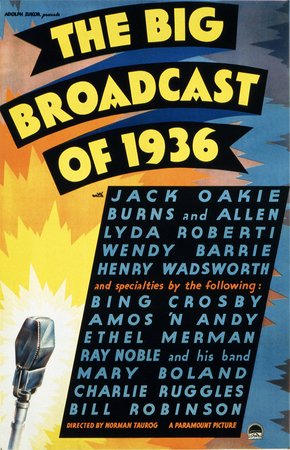 The Big Broadcast of 1936, Lyda Roberti,Jack Oakie,George Burns,Gracie Allen,Fayard Nicholas,Bing Crosby,Harold Nicholas,Ethel Merman,Akim Tamiroff,Wendy Barrie