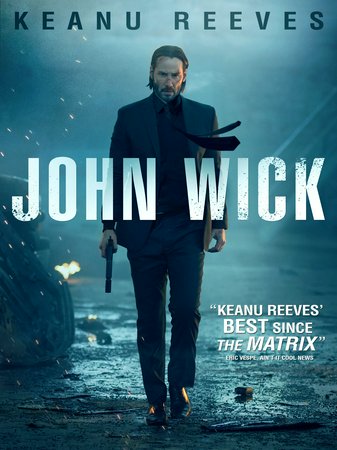 John Wick,  Keanu Reeves, Michael Nyqvist, Alfie Allen