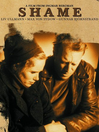 Skammen, Liv Ullmann,Max von Sydow,Sigge Furst,Birgitta Valberg,Hans Alfredson,Ingvar Kjellson,Raymond Lundberg,Frank Sundstrom,Willy Peters,Ulf Johansson