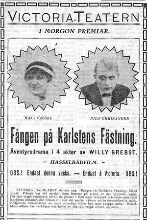 Fången på Karlstens fästning, Nils Olaf Chrisander,Hugo Björne,Gabriel Alw