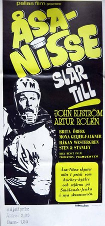 Åsa-Nisse slår till,  John Elfström, Artur Rolén, Brita Öberg