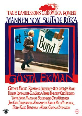 Mannen som slutade röka, Goesta Ekman,Grynet Molvig,Toivo Pawlo,Holger Lowenadler,Gunn Wållgren,Pierre Lindstedt,Carl-Gustaf Lindstedt,Jan-Olof Strandberg,Meta Velander,Margaretha Krook