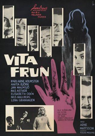 Vita frun, Nils Asther,Anita Björk,Jan Malmsjö,Karl-Arne Holmsten,Sif Ruud,Nils Hallberg,Lena Granhagen,Elisabeth Oden,Tor Isedal,Hjördis Petterson
