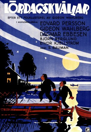 Lördagskvällar, Edvard Persson, Dagmar Ebbesen, Eivor Kjellström