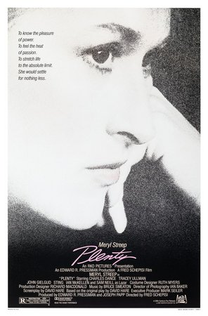 Plenty, Meryl Streep,Charles Dance,Sting,John Gielgud,Tracey Ullman,Ian McKellen,Sam Neill,Burt Kwouk,Pik-Sen Lim,Andre Maranne