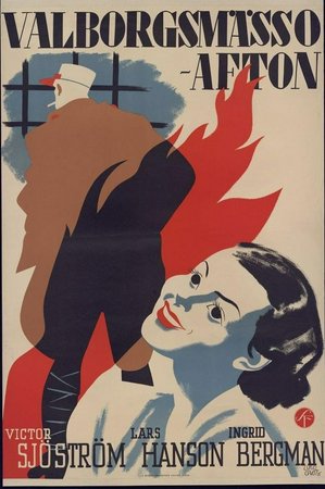 Valborgsmässoafton, Ingrid Bergman,Lars Hanson,Karin Carlsson,Victor Sjöström,Georg Rydeberg,Sture Lagerwall,Erik Berglund,Georg Blickingberg,Richard Lund,Stig Järrel