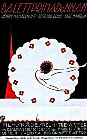 The Ballerina,  Jenny Hasselqvist, Lars Hanson, Jenny Tschernichin-Larsson