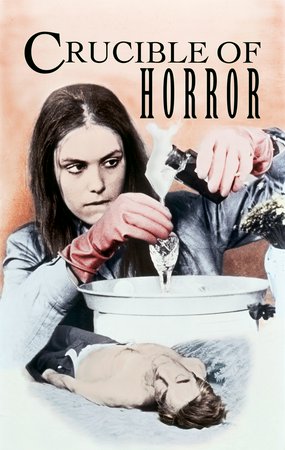 CRUCIBLE OF HORROR, Michael Gough, Yvonne Mitchell, Sharon Gurney, Simon Gough, Olaf Pooley, David Butler, Nicholas Jones, Mary Hignett, Howard Goorney