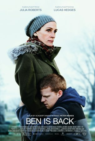 Ben is Back, Julia Roberts, Lucas Hedges, Courtney B. Vance, Kathryn Newton, Rachel Bay Jones, David Zaldívar, Alexandra Park, Michael Esper, Tim Guinee, Kristin Griffith