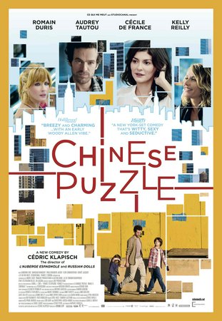 Chinese Puzzle, Romain Duris, Audrey Tautou, Cécile de France, Kelly Reilly, Sandrine Holt, Margaux Mansart, Pablo Mugnier-Jacob, Flore Bonaventura, Benoît Jacquot, Li Jun Li