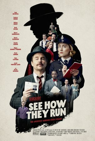 See How They Run, Sam Rockwell,Saoirse Ronan,Adrien Brody,Ruth Wilson,David Oyelowo,Kieran Hodgson,Pearl Chanda,Gregory Cox,Harris Dickinson,Reece Shearsmith