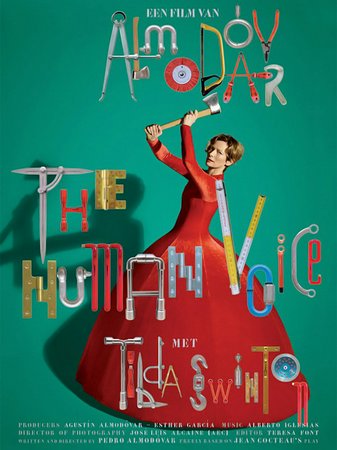 The Human Voice, Tilda Swinton,Agustin Almodovar,Miguel Almodóvar
