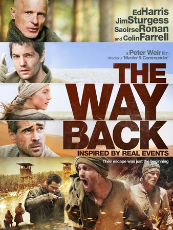 The Way Back, Ed Harris,Jim Sturgess,Colin Farrell,Saoirse Ronan,Mark Strong,Dragos Bucur,Alexandru Potocean,Sebastian Urzendowsky,Zahari Baharov,Sally Edwards