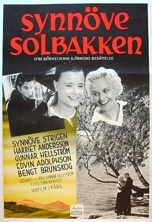 Synnove Solbakken, Gunnar Hellstrom,Harriet Andersson,Edvin Adolphson