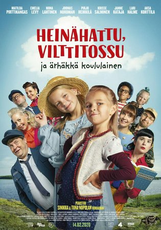 Heinähattu, Vilttitossu ja ärhäkkä koululainen, Matilda Pirttikangas,Emelia Levy,Niina Lahtinen,Joonas Nordman,Pirjo Heikkilä,Krisse Salminen,Janne Kataja,Lari Halme,Aksa Korttila,Matleena Kuusniemi