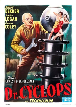 Dr. Cyclops, Albert Dekker, Janice Logan, Thomas Coley, Charles Halton, Victor Kilian, Frank Yaconelli, Billy Wilkerson, Douglas Carter, Paul Fix, Frank Reicher