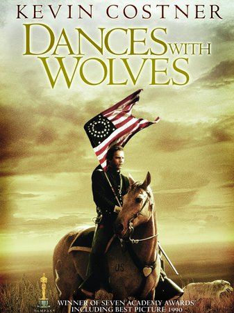 Dances with Wolves, Kevin Costner,Mary McDonnell,Graham Greene,Rodney A. Grant,Floyd 'Red Crow' Westerman,Tantoo Cardinal,Robert Pastorelli,Maury Chaykin,Charles Rocket,Jimmy Herman