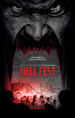 Hell Fest, Amy Forsyth,Reign Edwards,Bex Taylor-Klaus,Christian James,Roby Attal,Tony Todd,Michael Tourek,Courtney Dietz,Elle Graham,Brooke Jaye Taylor