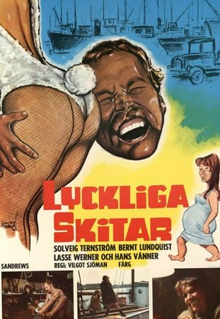 Lyckliga skitar, Bernt Lundquist,Solveig Ternström,Tomas Bolme,Janne Carlsson,Bertil Norstrom,Mona Seilitz,Lilian Johansson,Carl Johan de Geer,Hakan Alexandersson,Marie-Louise Ekman