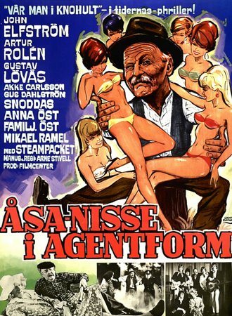 Åsa-Nisse i agentform, John Elfström, Artur Rolén, Gustaf Lövås