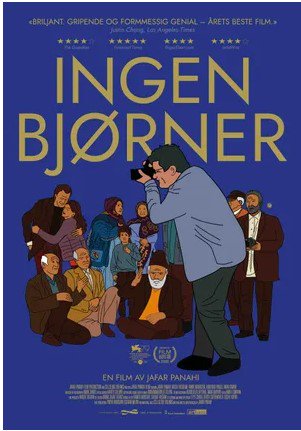 Ingen bjørner, Jafar Panahi,Naser Hashemi,Vahid Mobasheri,Bakhtiyar Panjeei,Mina Kavani,Narges DelAram,Reza Heydari,Javad Siyahi,Yousef Soleymani,Amir Davari