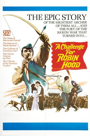 A Challenge for Robin Hood, Barrie Ingham, James Hayter, Leon Greene, Peter Blythe, Gay Hamilton, Jenny Till, John Arnatt, Eric Flynn, John Gugolka, Reg Lye